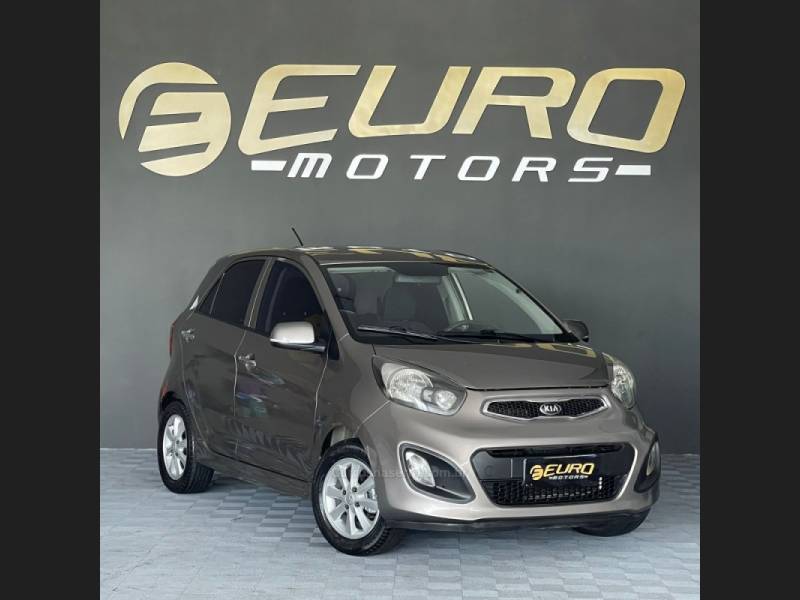 KIA MOTORS - PICANTO - 2013/2014 - Cinza - Sob Consulta