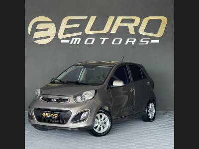 KIA MOTORS - PICANTO - 2013/2014 - Cinza - Sob Consulta