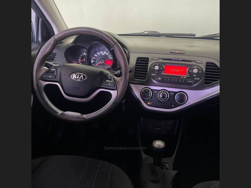 KIA MOTORS - PICANTO - 2013/2014 - Cinza - Sob Consulta