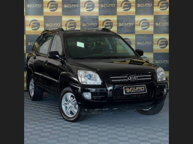 KIA MOTORS - SPORTAGE - 2008/2008 - Preta - R$ 38.900,00